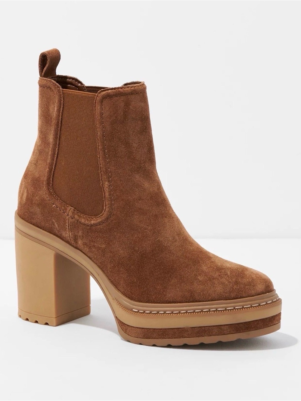 Suede Chelsea Boots - Women’s Size 10